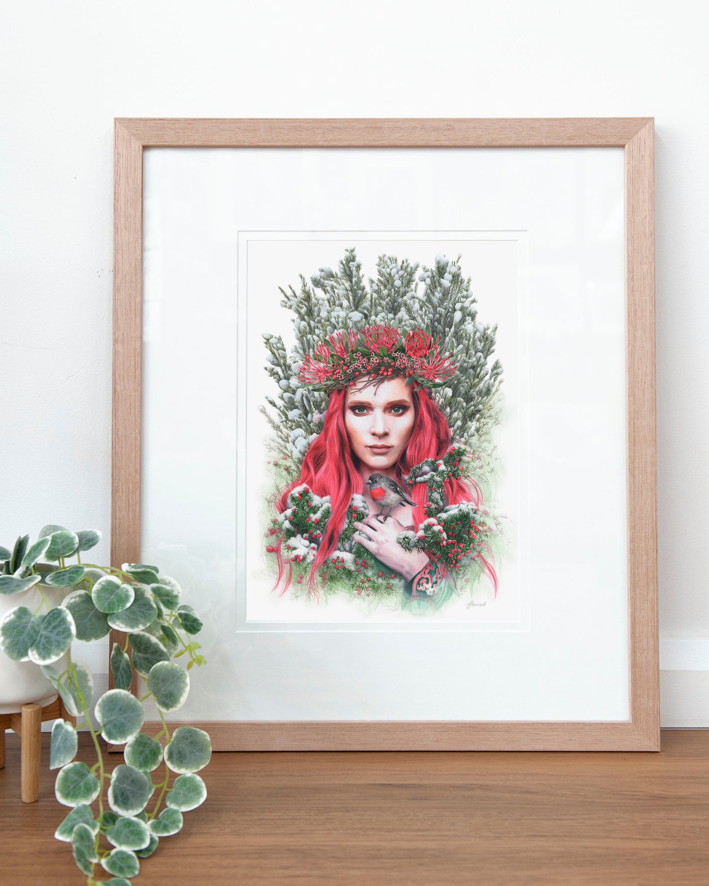 'Waratah Queen' art print