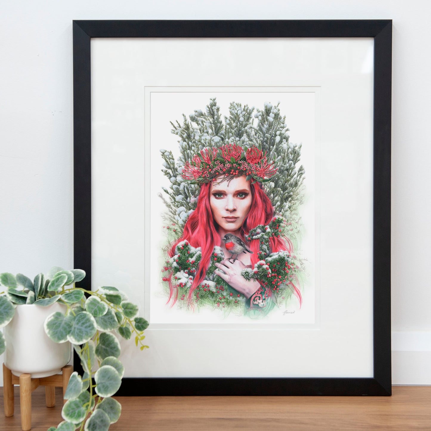 'Waratah Queen' art print