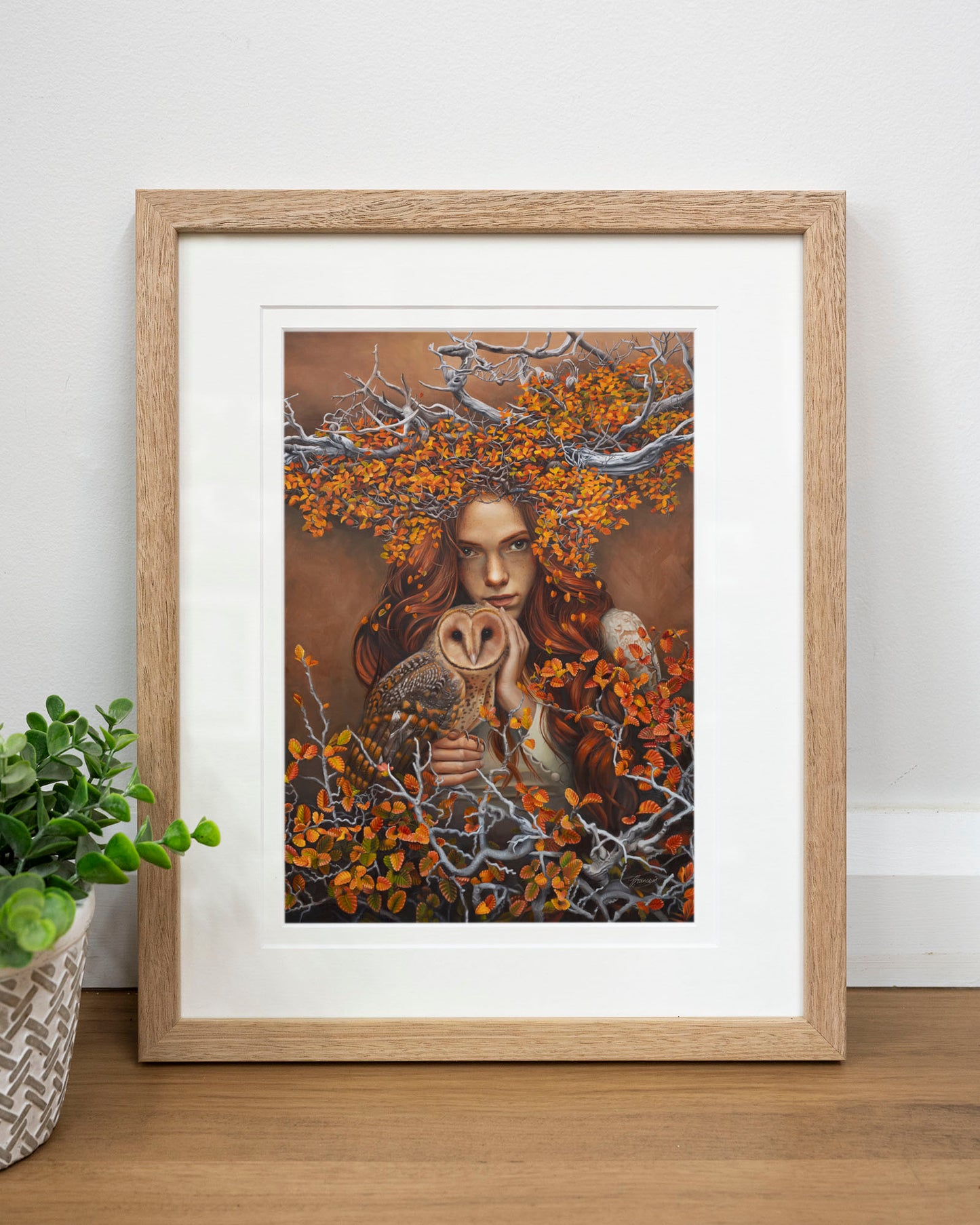 'Autumnwood's Daughter' art print