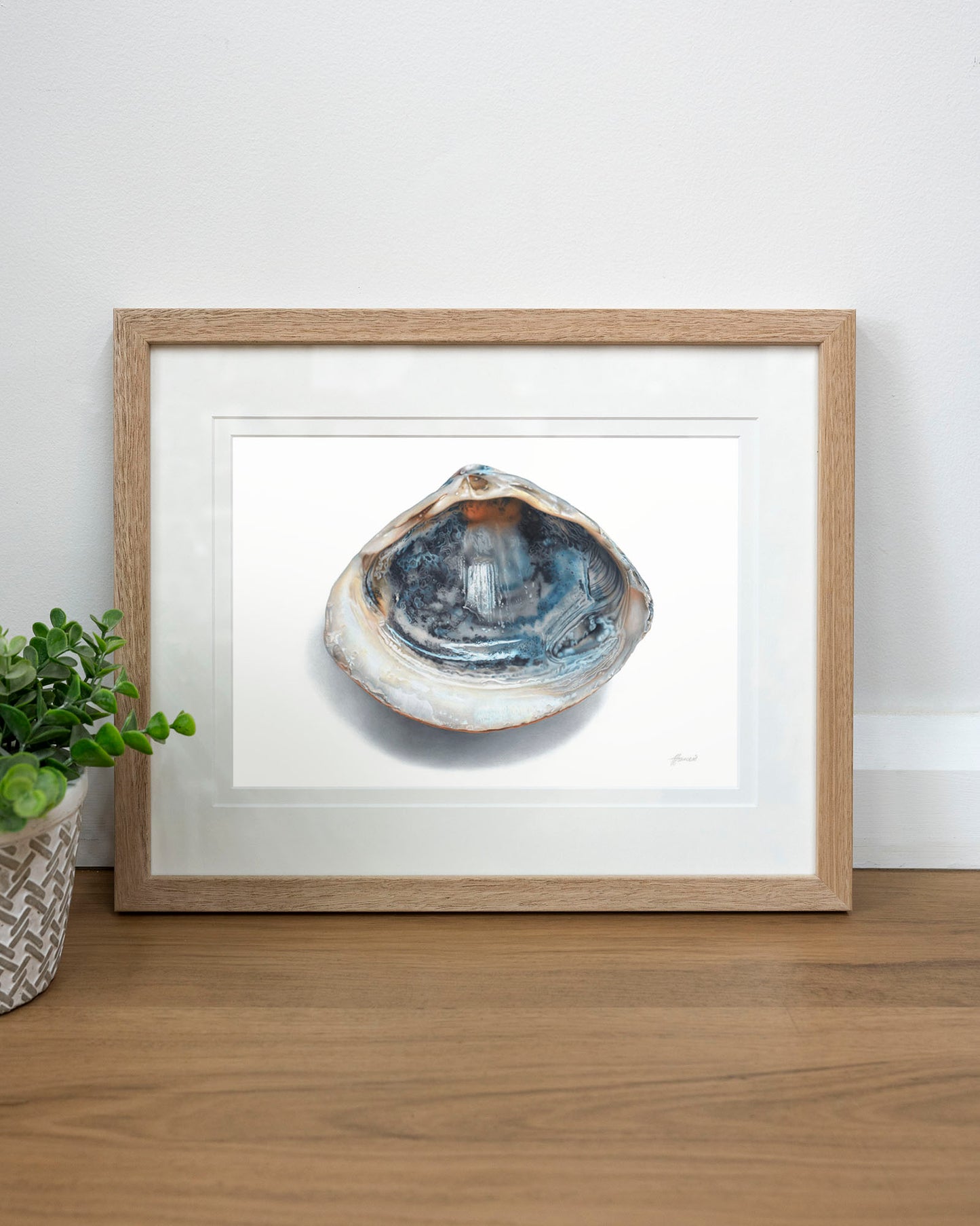 'Blue Shell' art print