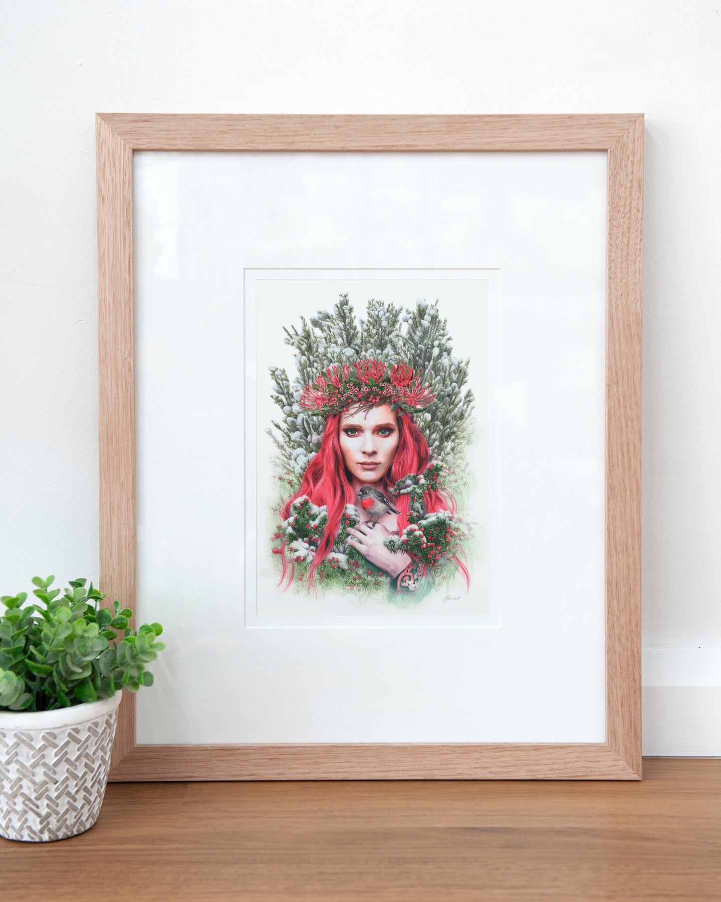 'Waratah Queen' art print