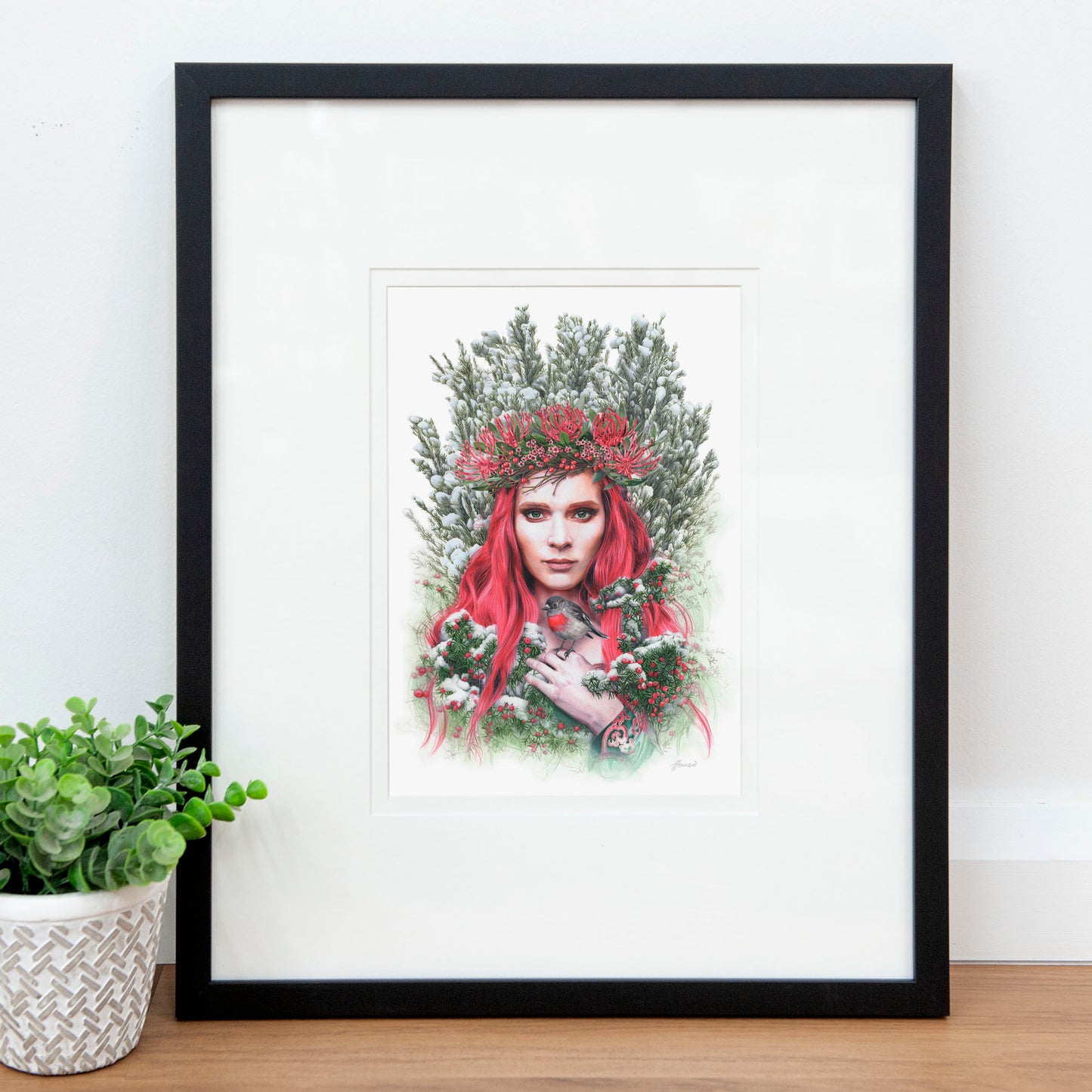 'Waratah Queen' art print