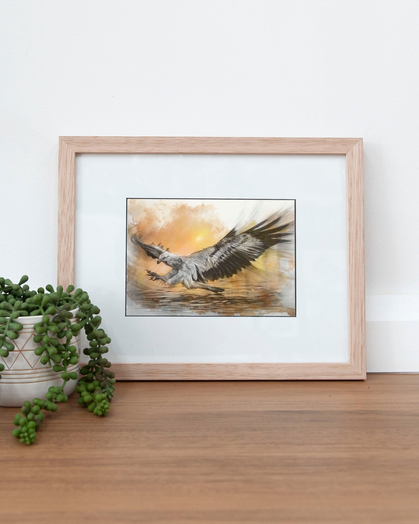 'White-bellied Sea Eagle' A5 art card