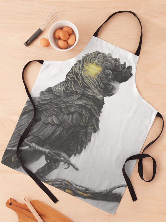 'Black Cockatoo' Apron