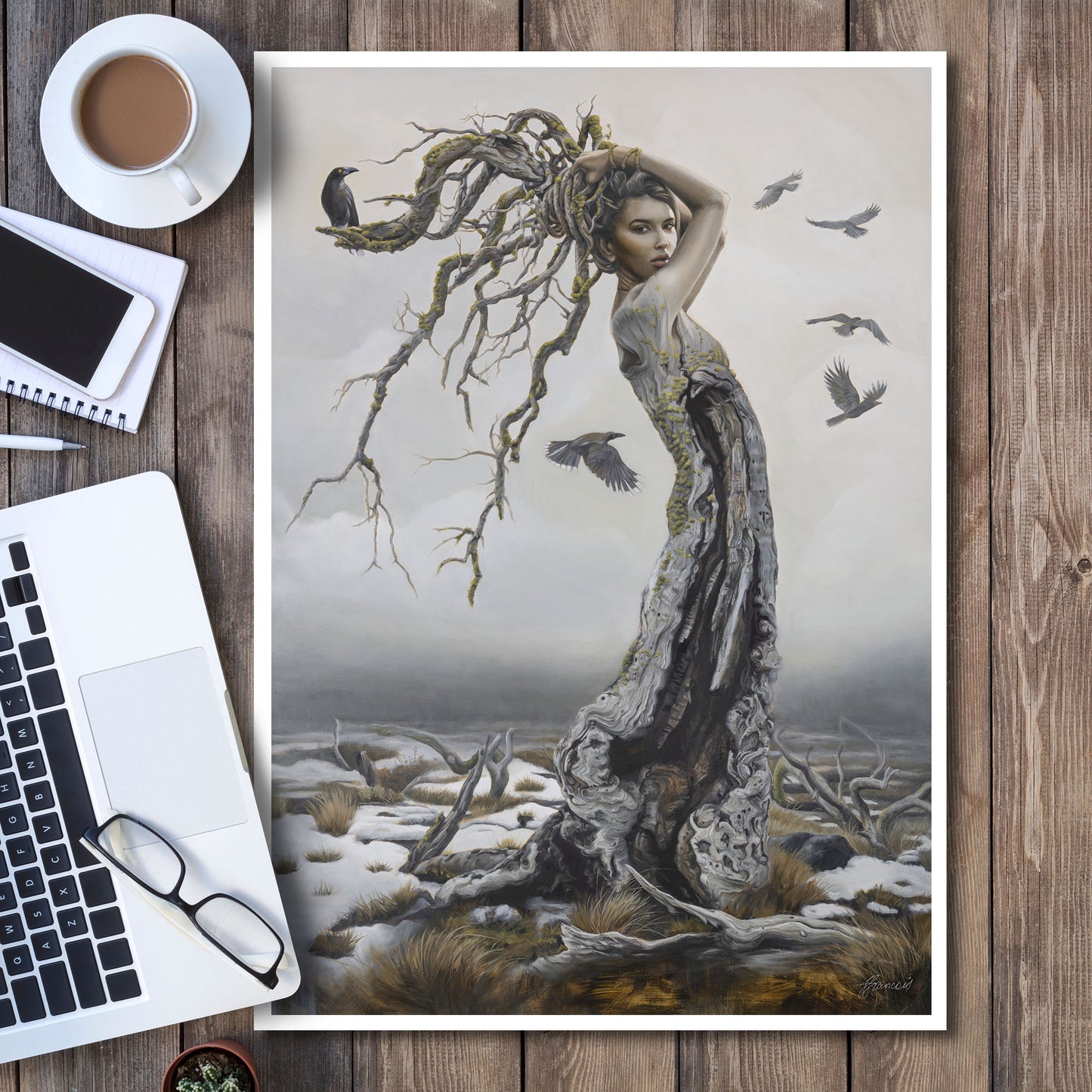 'Currawong's Daughter' art print
