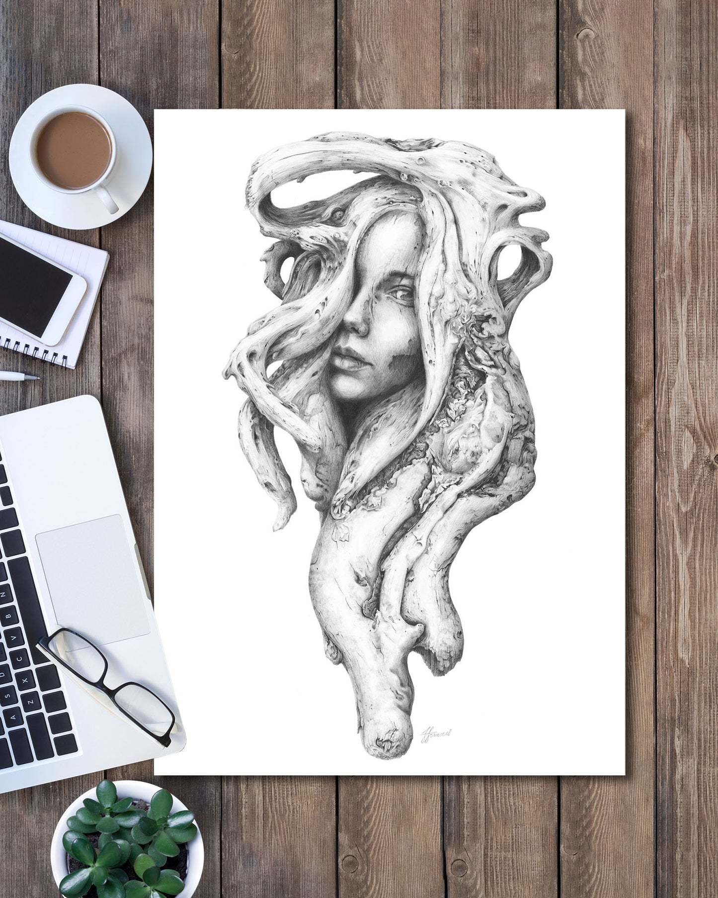 'Driftwood Soul 1' art print