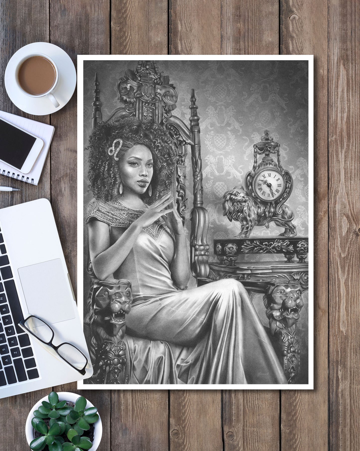 'Leo' art print