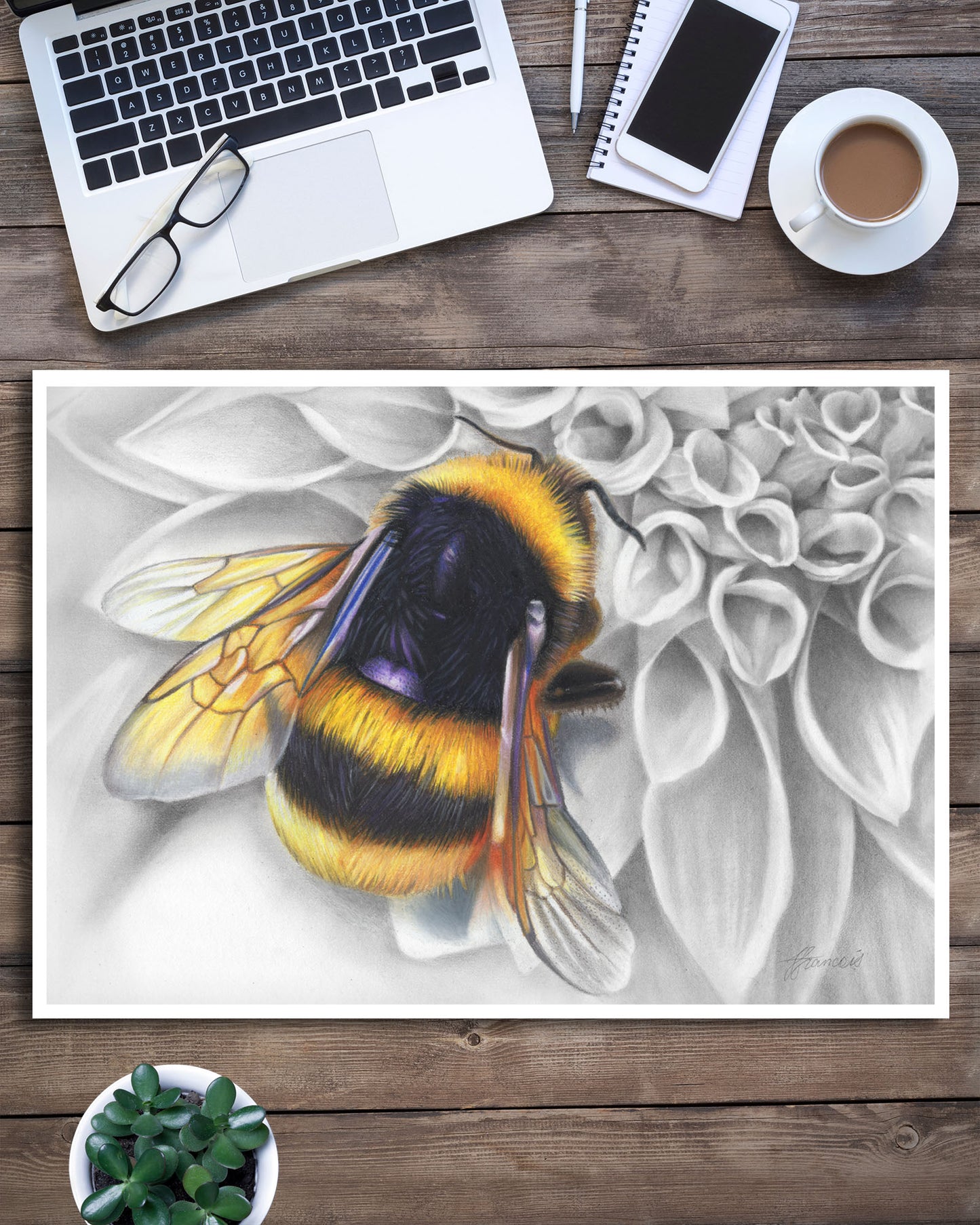 'Mumma Buzz' art print