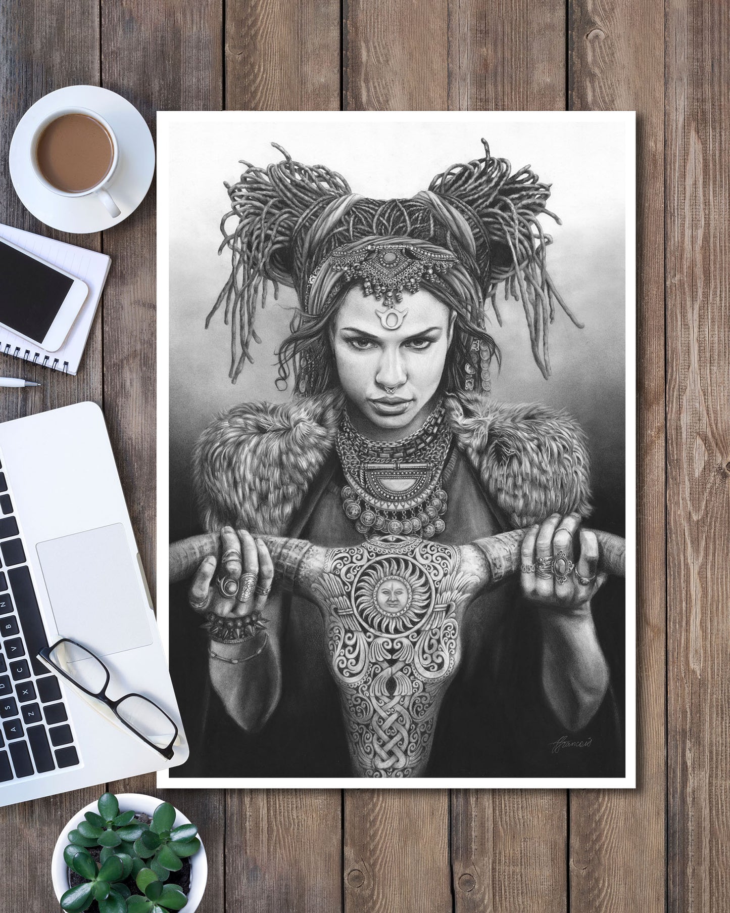 'Taurus' art print