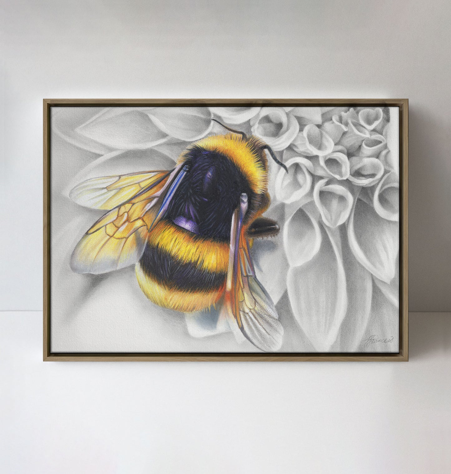 'Mumma Buzz' canvas print