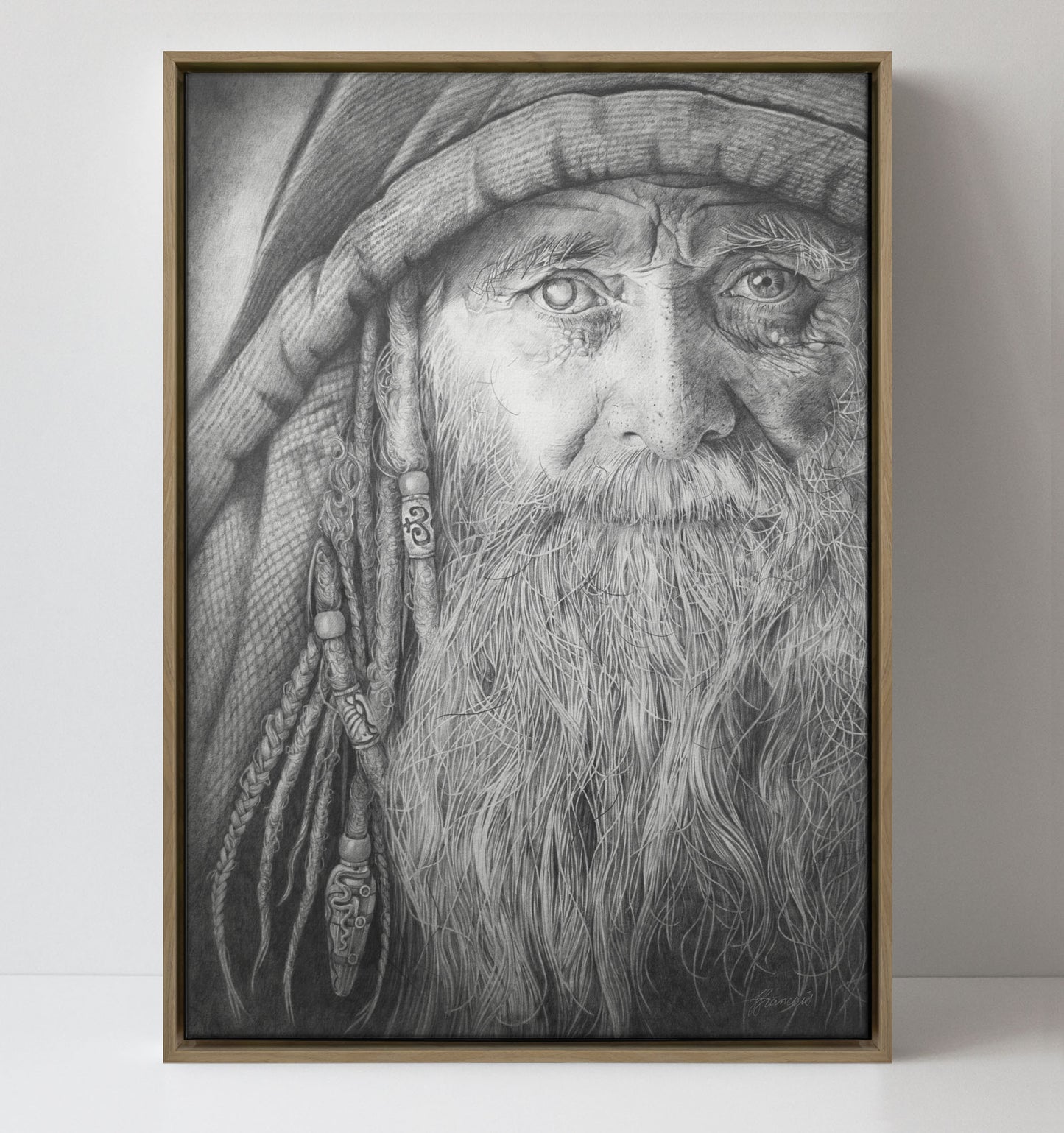 'Merlin' canvas print