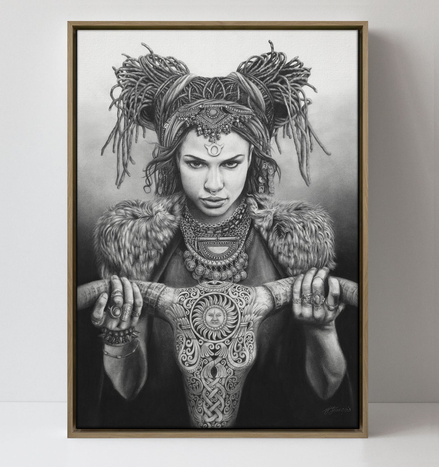 'Taurus' canvas print