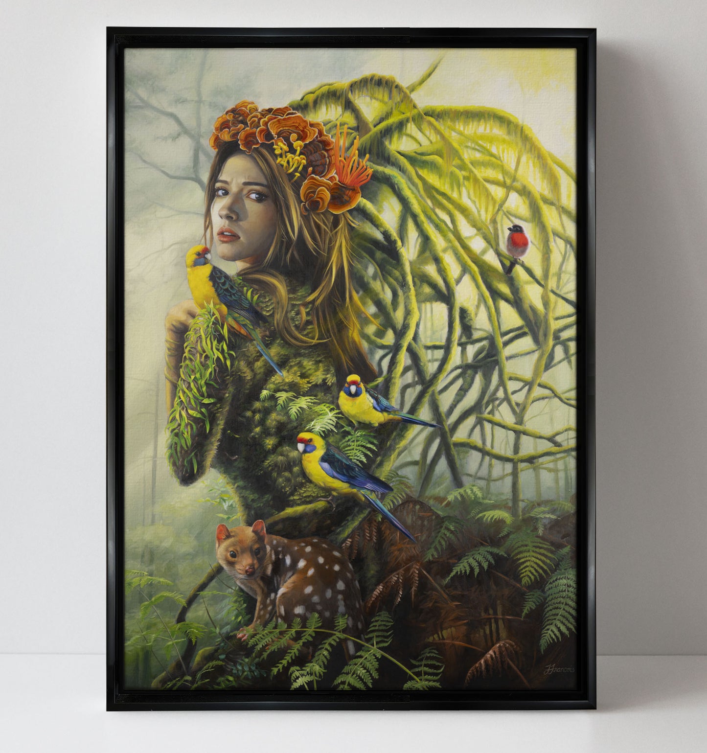 'Takayna's Daughter' canvas print