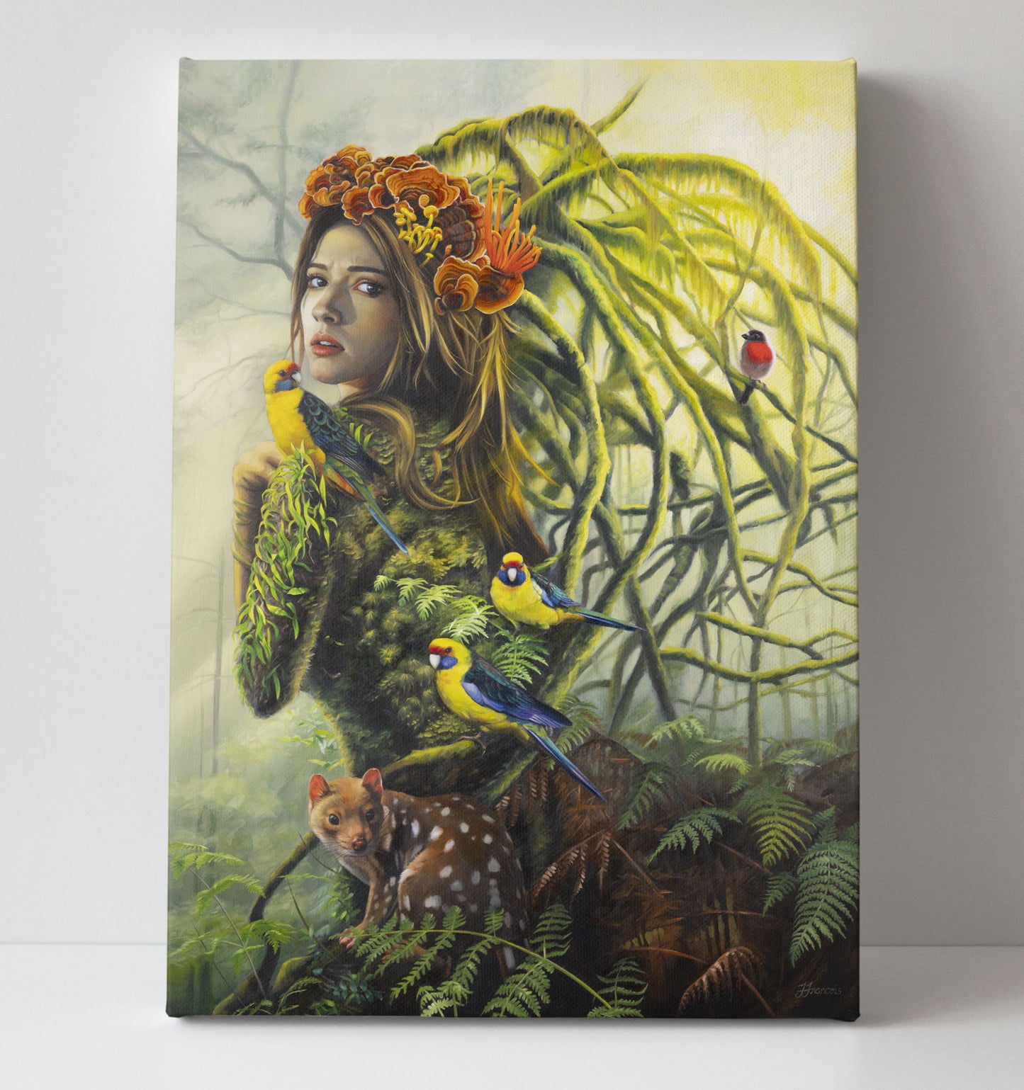 'Takayna's Daughter' canvas print