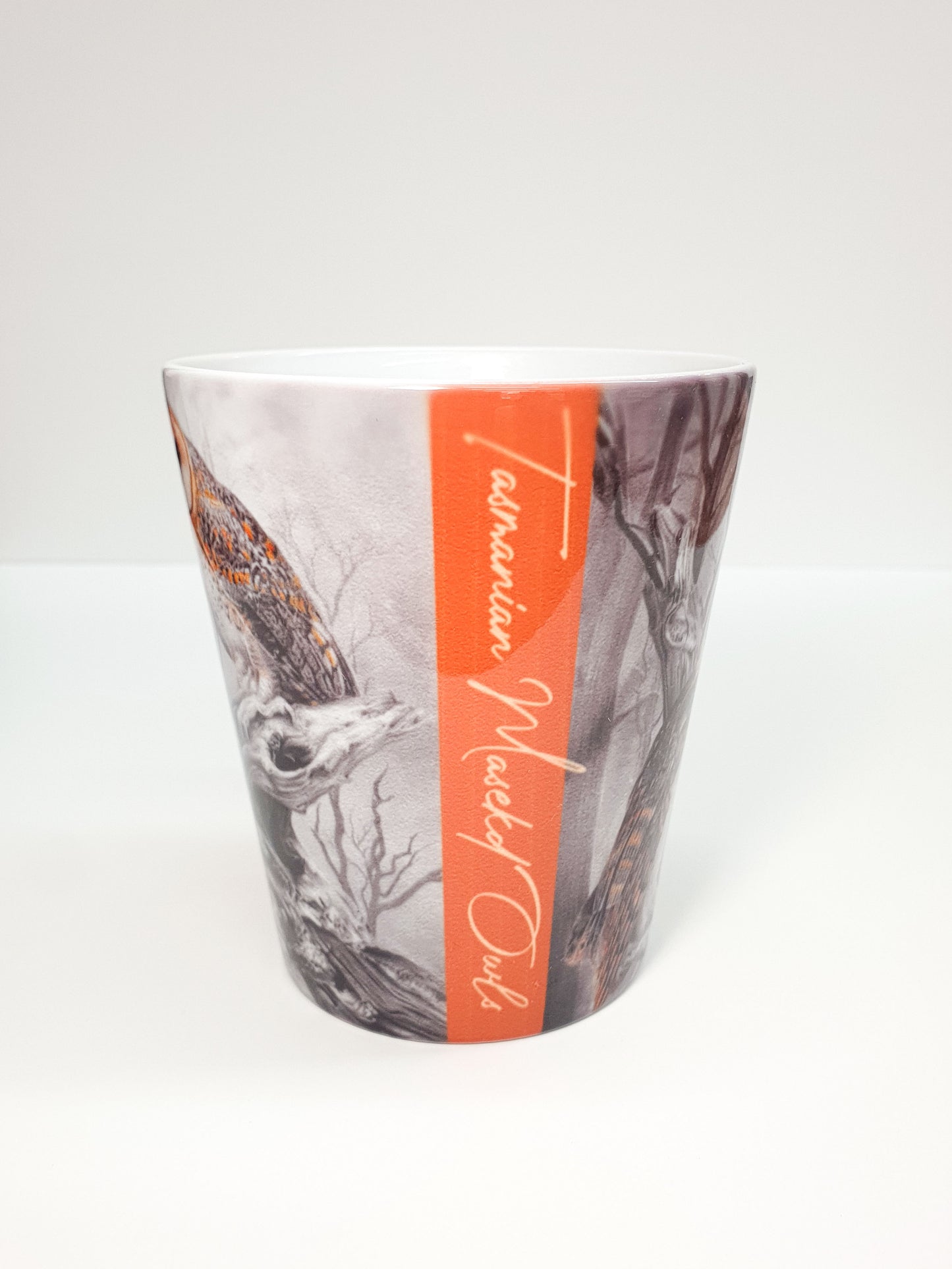 "Tasmanian Masked Owls' ceramic mug