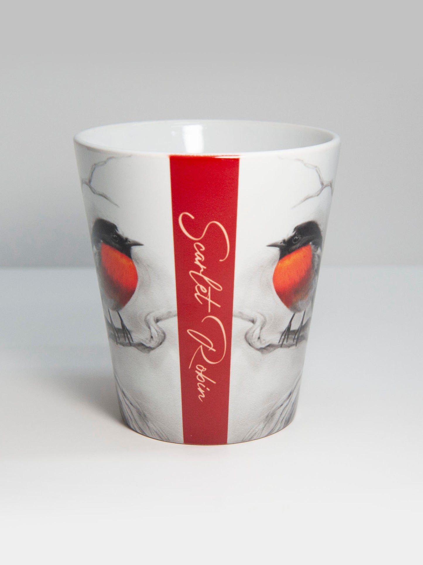 'Scarlet Robin' ceramic mug