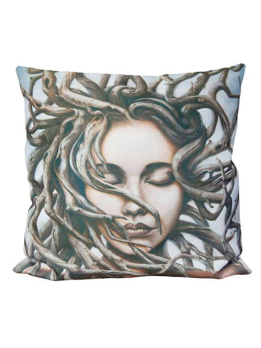 Cushion cover featuring 'Gaia' artwork