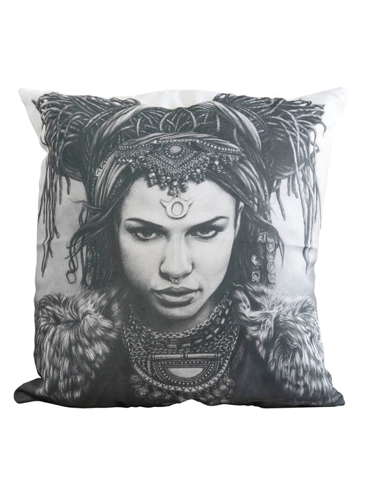 Cushion cover featuring 'Taurus' Zodiac artwork