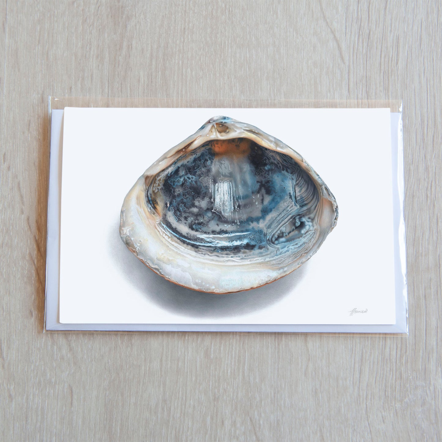 'Blue Shell' greeting card
