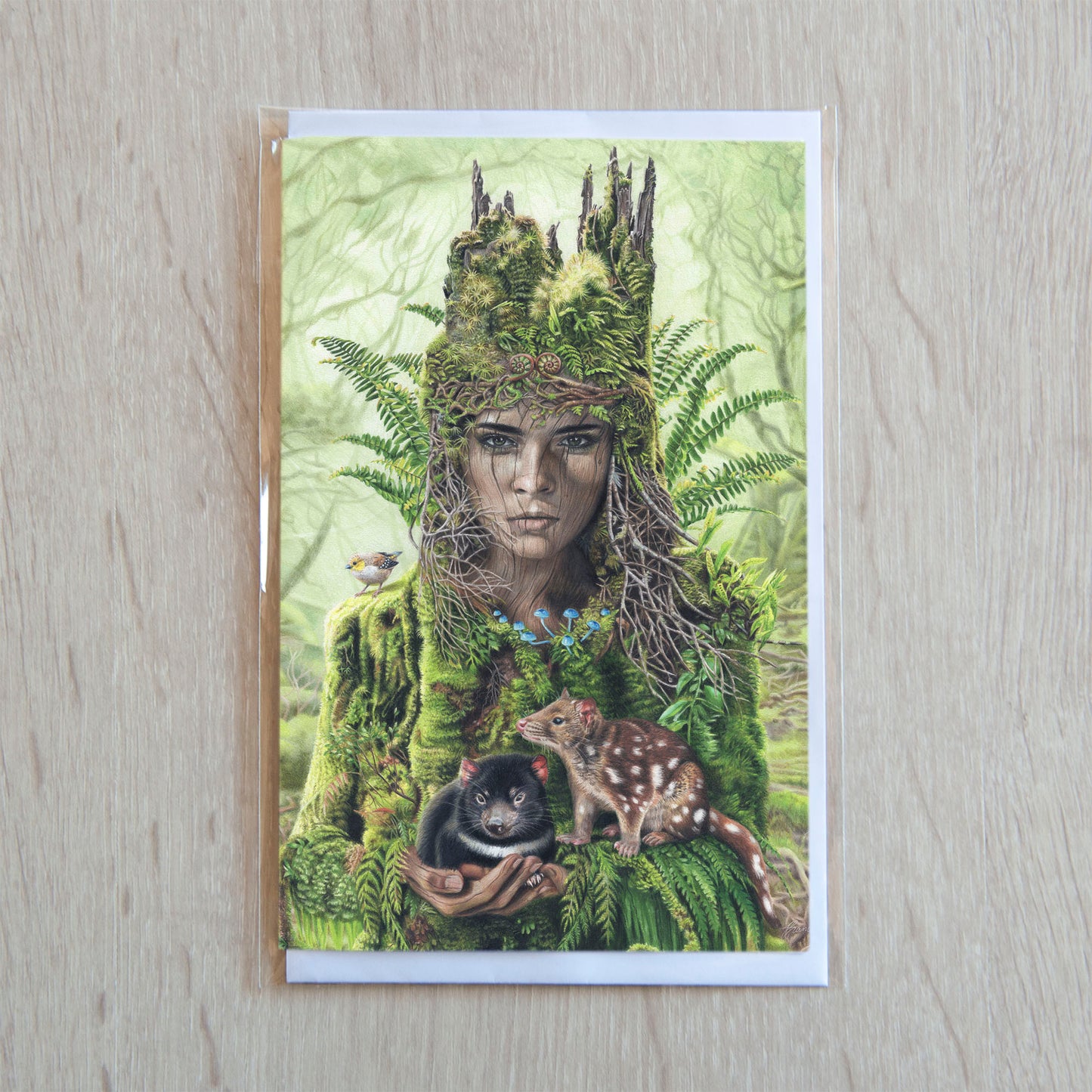 'Forestborn' greeting card
