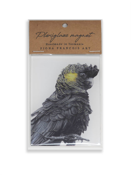 Black Cockatoo magnet