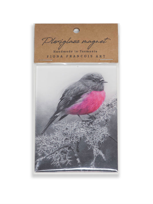 Pink Robin magnet