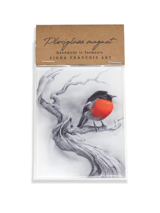 Scarlet Robin magnet