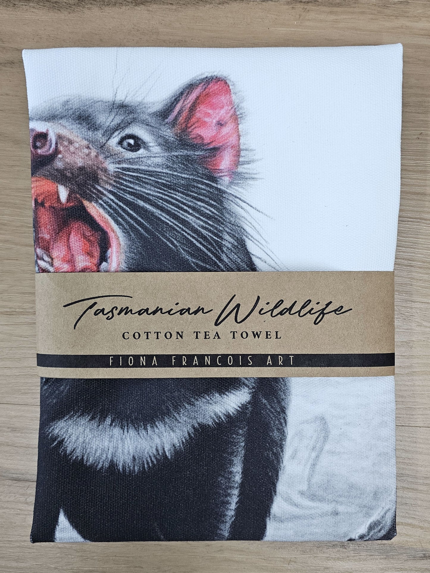 'Devil's Advocate' Cotton Tea Towel