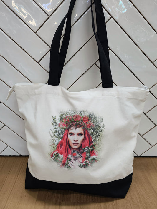 Waratah Queen Tote Bag