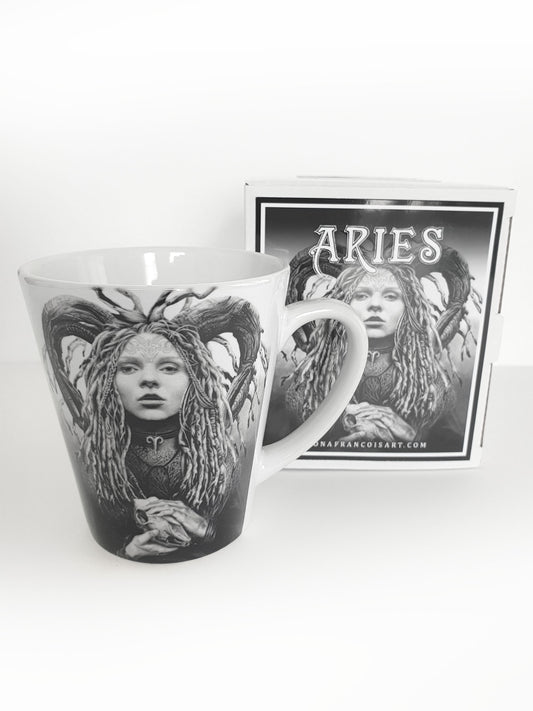 'Aries' ceramic mug