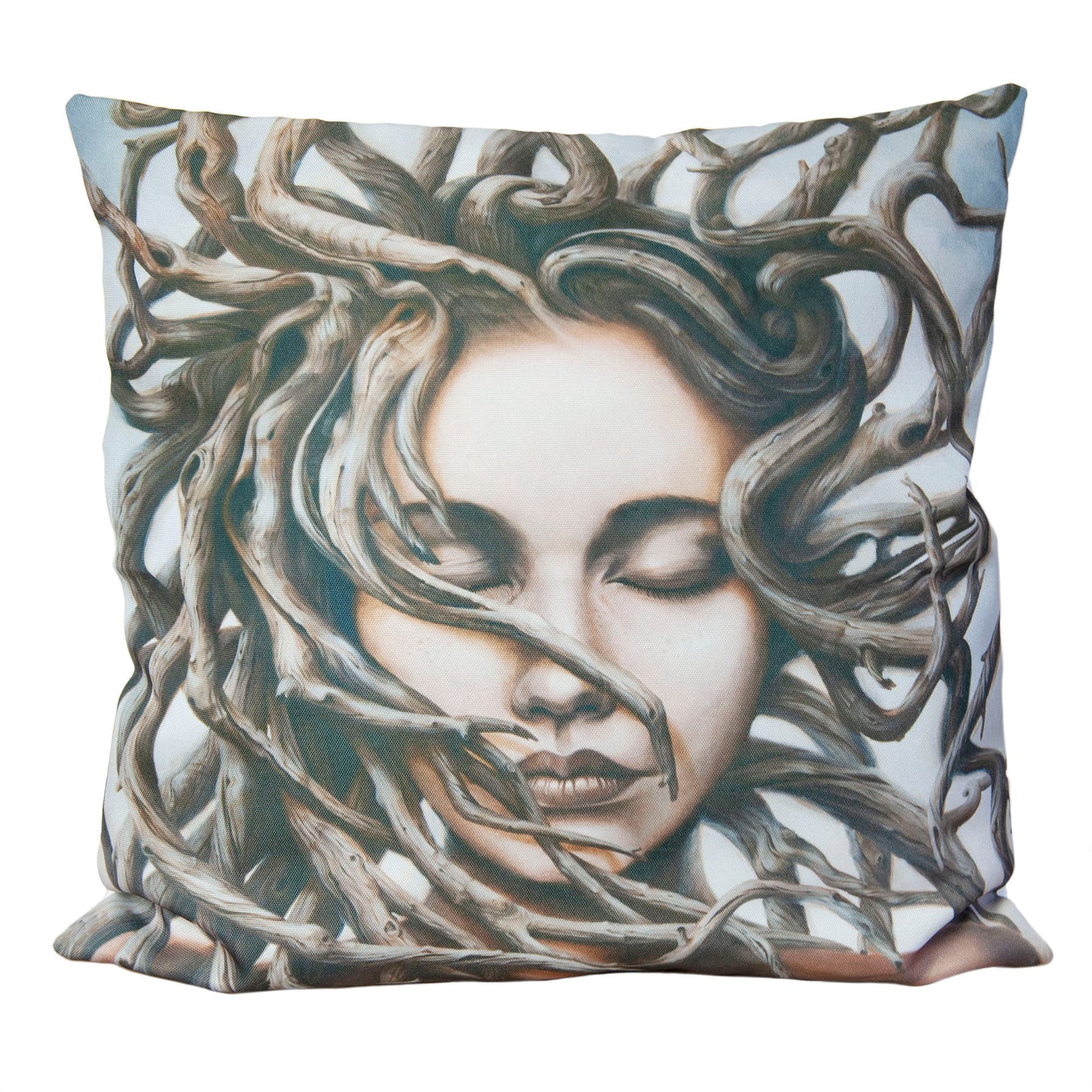 Cushion cover featuring 'Gaia' artwork