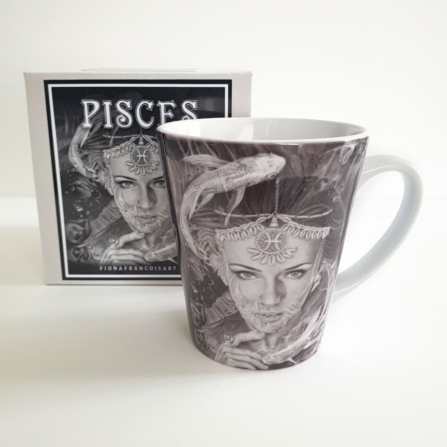 'Pisces' ceramic mug
