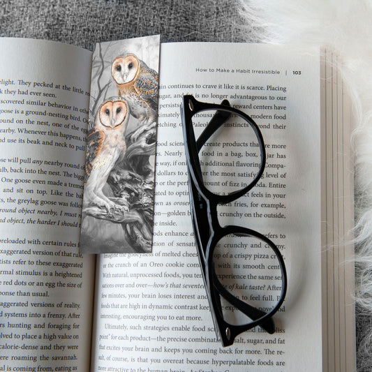 'Tasmanian Masked Owls' bookmark