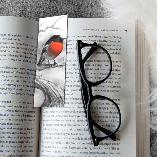 'Scarlet Robin' bookmark
