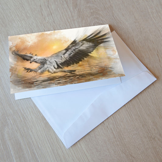'White-bellied Sea Eagle' greeting card